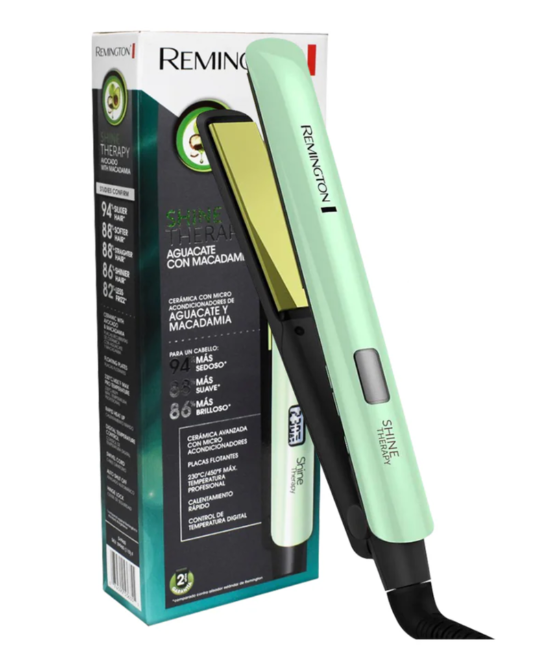 PLANCHA DE CABELLO REMINGTON AGUACATE